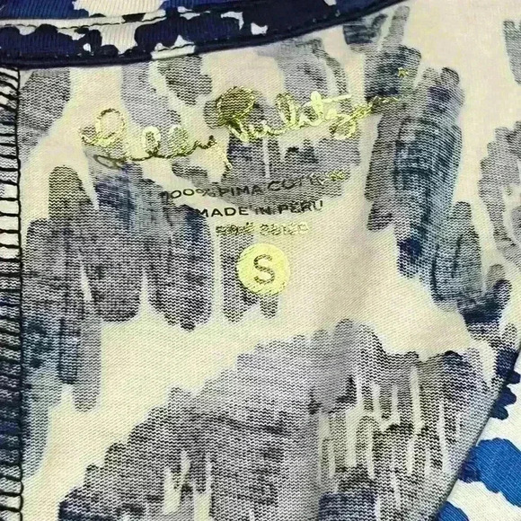 Lilly Pulitzer Cori Mini Dress Size Small Resort Navy Beach Bathers Blue NWOT - Picture 4 of 7